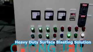 Giải pháp máy phun cát bàn quay hạng nặng