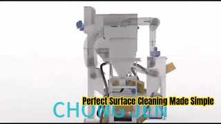 Wire Mesh Shot Blasting Machine Surface Cleaning Solution